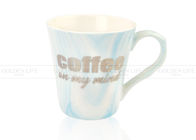 Lightweight Monogram Coffee Mugs 370ml Or 190ml Capacity Customizable Color