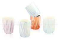 Glazed Custom Coffee Mugs Without Handle , Reusable Hot Cocoa Tea Cup