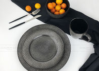 Reactive Embossed Glaze Ceramic Dinnerware Sets Unique Dinnerware Sets