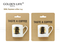Eco - Friendly Personalized Coffee Mugs Espresso Cup With Kraft Card Package