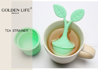 Mugs Teapots Silicone Tea Infuser , Loose Leaf Grain Tea Cups Long Lifespan