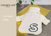 Rubber Ceramic Gift Set Hot Water Bottle Warmer 1 Liters With Knit Cover