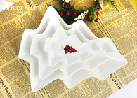 Holiday X`mas Tree Perfect For Seeds Nuts And Dry Fruits Plates Bowl Dish Plate Tableware Breakfast Tray Kitchen Home Su
