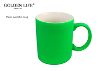 Set Of 4 Matt Glaze Color Coffee Cup With Custom Coffee Mugs