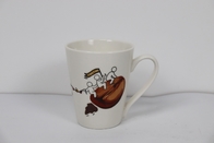 310cc Ceramic Mug Ceramic Drinkware Porcelain Mug with Customized Decals for Office