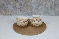 Fashion tableware set Ceramic/Porcelain mug and bowl for Home/Office using with gift box