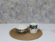 Fashion tableware set Ceramic/Porcelain mug and bowl for Home/Office using with gift box