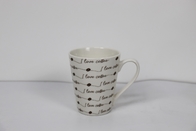Ceramic Drinkware 310cc Ceramic New Bone China Mug  with Customized Decals Design