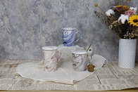 Grain glazy gift mug new bone china luxury mugs for home and office use ceramic mugs