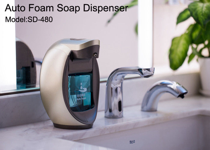 Auto Foam Soap Dispenser Daily Household Items 480ml Batteries Power Supply